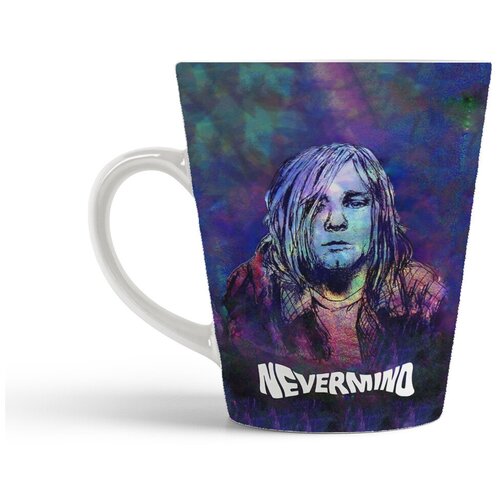 фото Кружка-латте coolpodarok нирвана курт кобейн. nirvana