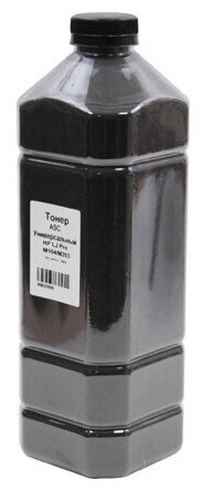 Тонер Универсальный ASC для HP LJ Pro M104/М203, Bk, 1 кг, канистра