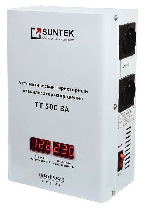 Suntek Стабилизатор напряжения тиристорный ТТ-500 , 120-280В TT-500 .