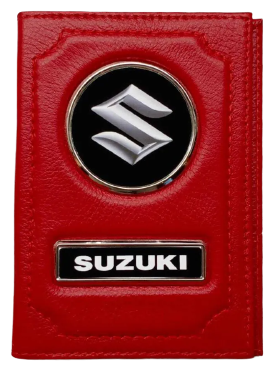 Обложка SUZUKI 1-6-1306, красный