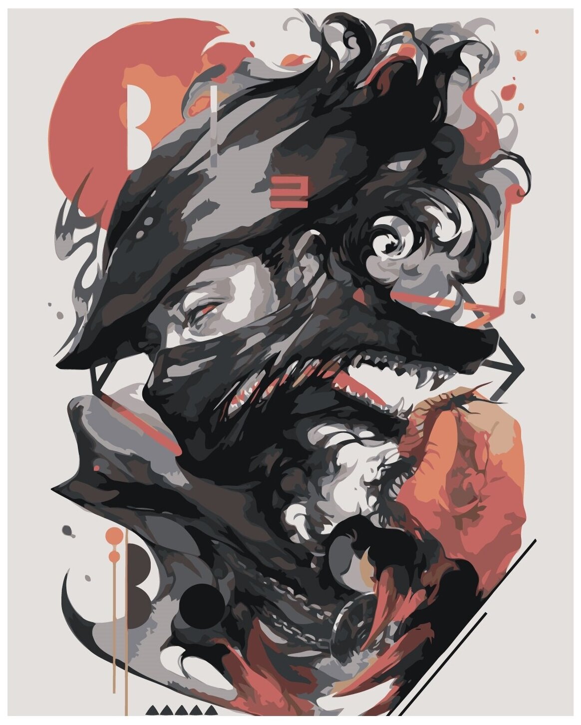 Тату bloodborne эскизы