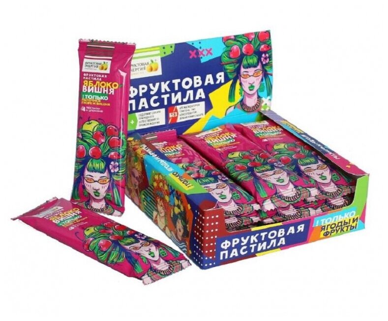 фото Пастила ФРУТИЛАД Яблоко-Клюква