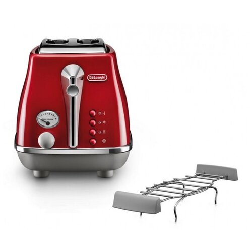 Тостер DeLonghi CTOC2103R, красный