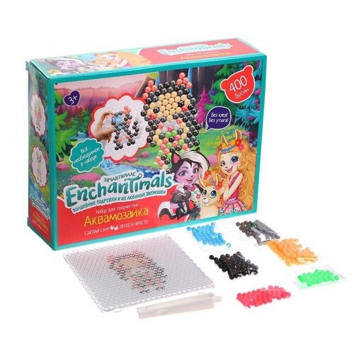 Аквамозаика Enchantimals 400 бусин AQUABEADS400-EN4 7359192 multiart набор для создания мыла enchantimals diysoap en3