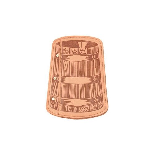 Папка для счетов(бочка) 13*21.5см кор. кожа (Coba)