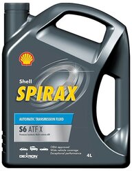 Трансмиссионное масло Shell Spirax S6 ATF X 4л