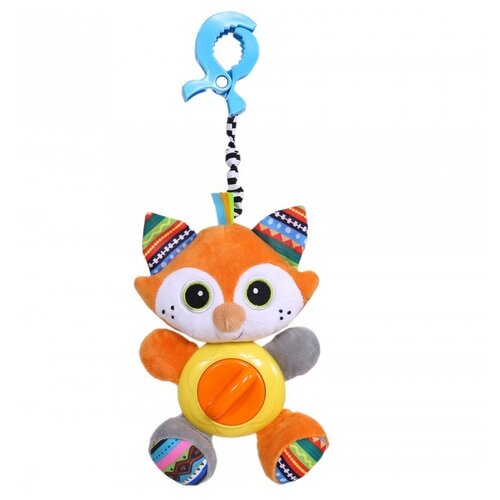 Подвесная игрушка Biba Toys Лисенок Фрэнк (WF192), разноцветный подвесные игрушки biba toys на прищепке лисенок фокс 36x12 см