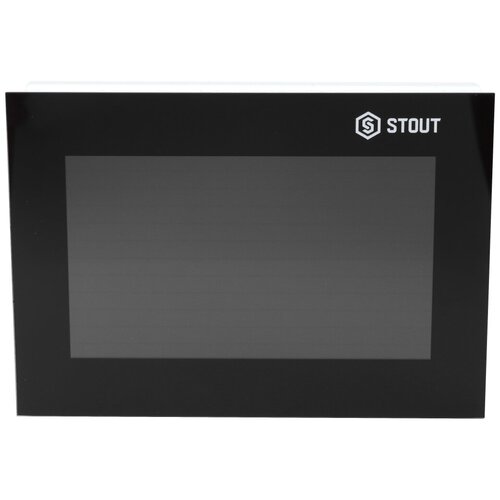 Stout Регулятор WIFI для управления беспроводными электрическими приводами, ST-8s WIFI, черный регулятор stout stout st 8s wifi белый