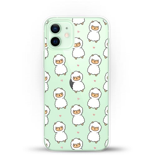 фото Силиконовый чехол узор из лам на apple iphone 12 andy & paul