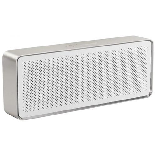 фото Портативная колонка xiaomi mi square box bluetooth speaker 2, silver - xmyx03ym