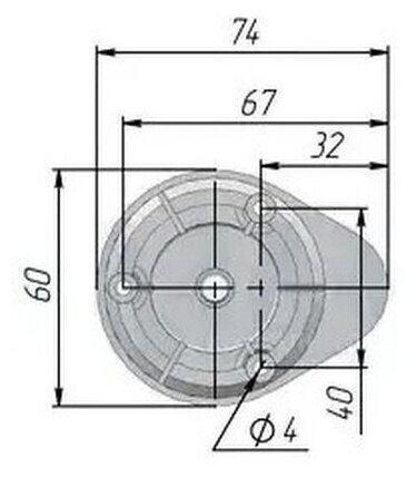 Опора кухонная пластиковая с базой, черная, 150 мм (комплект: опора - 4 шт, клипса для цоколя - 2 шт) - фотография № 7