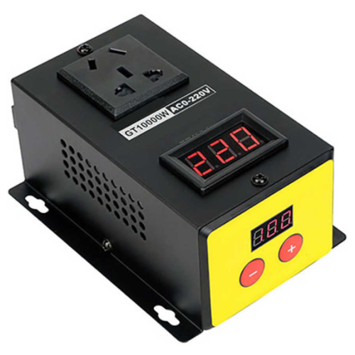 цифровой регулятор напряжения переменного тока 220 в 10000 вт 80 а Регулятор напряжения на 10 кВт RN10