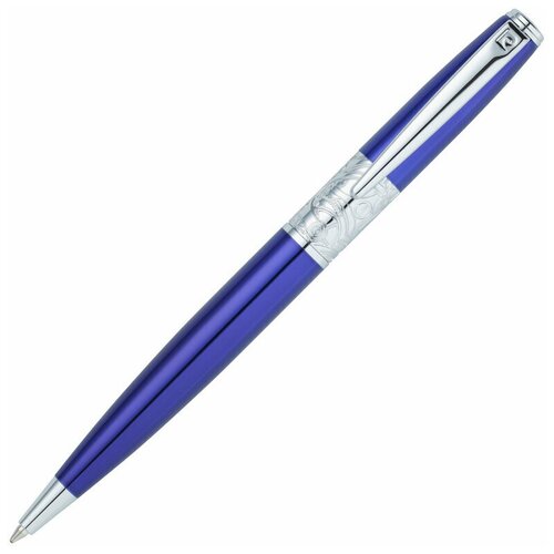 Ручка Pierre Cardin BARON, цвет - синий металлик. Упаковка В ручка pierre cardin baron цвет синий металлик упаковка в