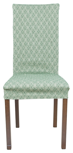 Чехол для мебели: Чехол на стул 2 шт со спинкой 40 см "Фло" Фисташковый