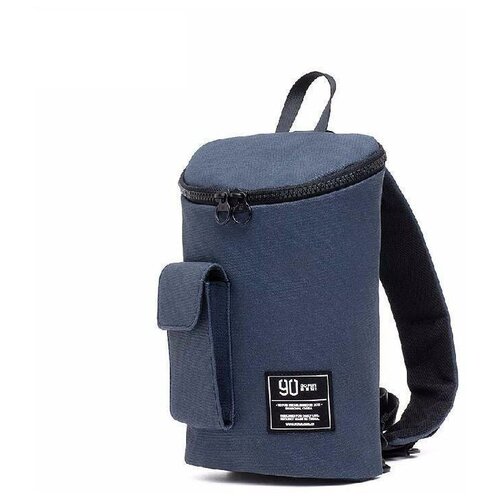 фото Сумка xiaomi 90 points chic casual chest bag dark blue 6970055349468