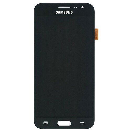 Дисплей для телефона Samsung J320F (J3 2016) в сборе с тачскрином Черный - (AMOLED, с регулировкой подсветки)