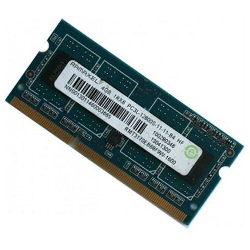 Модуль памяти Ramaxel DDR3 4GB SODIMM (RMT3170EB68F9W-1600)