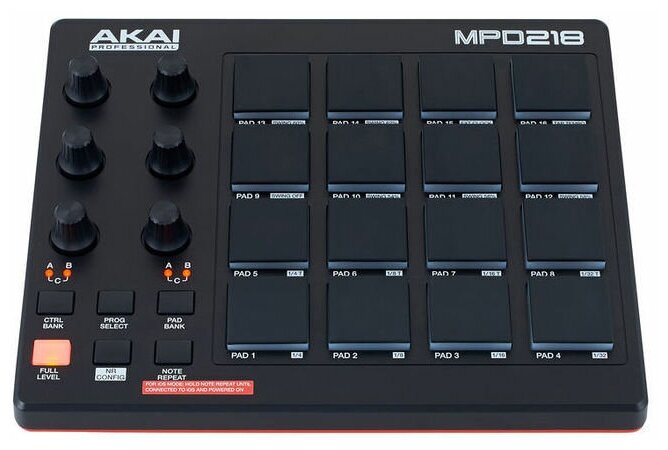 Akai Pro MPD218 USB/MIDI-контроллер