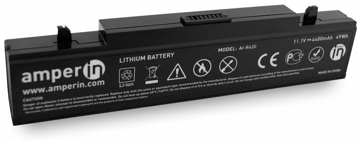Аккумуляторная батарея Amperin для ноутбука Samsung R420 R510 R580 4400mah AI-R420