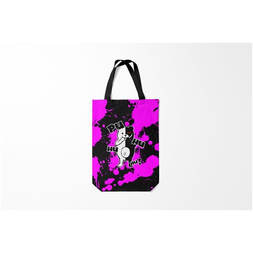 фото Сумка-шоппер / аниме / monokuma puhuhuhu/ 31х42 см burnettie