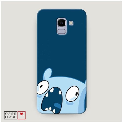 фото Чехол пластиковый samsung galaxy j6 2018 кричащая подушка case place