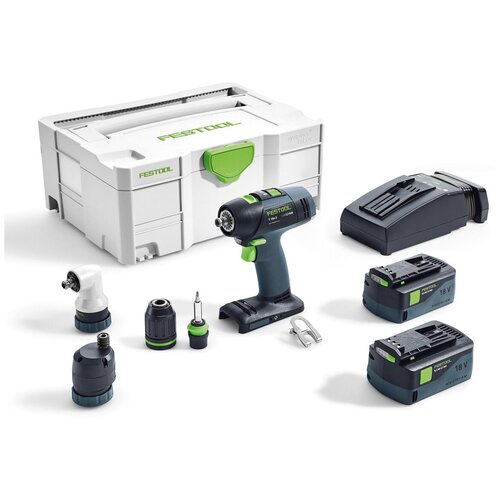 Аккумуляторная дрель-шуруповерт Festool T 183 Li 52 Set 5249300₽