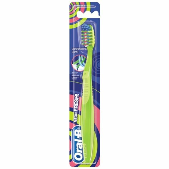 Зубная щетка Oral-b Neon Fresh мягкая