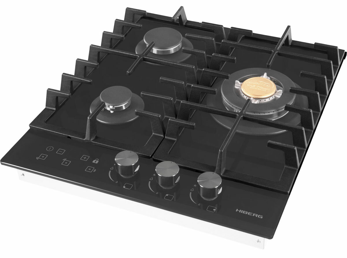Обзор: Газовая варочная панель Hiberg VM 4535 B