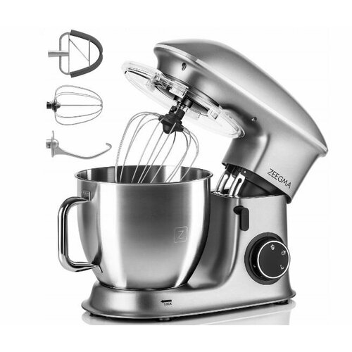 Планетарный кухонный комбайн Zeegma Planeet Chef 2200 Вт серый 3226700₽