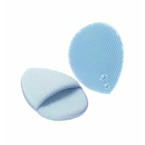 Набор для очищения лица голубой аксессуары для ухода за лицом farres набор 2 целлюлозных спонжа для очищения лица