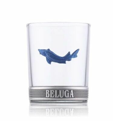 фото Стакан Beluga с синей рыбкой 250 мл