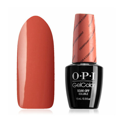 OPI GELCOLOR Crawfishin' For A Compliment GC N58, 15 мл. opi гель лак gelcolor 15 мл crawfishin for a compliment