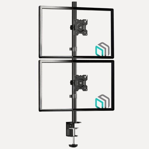 Изображение товара Кронштейн ONKRON D208E, для 2-х мониторов, 13-34', официальная гарантия