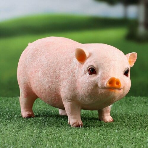 Садовая фигура Поросенок 12х10х16см 3736₽