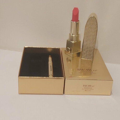 Увлажняющая помада su: m37 Losec Summa Elixir Golden Lipstick (03Coral)