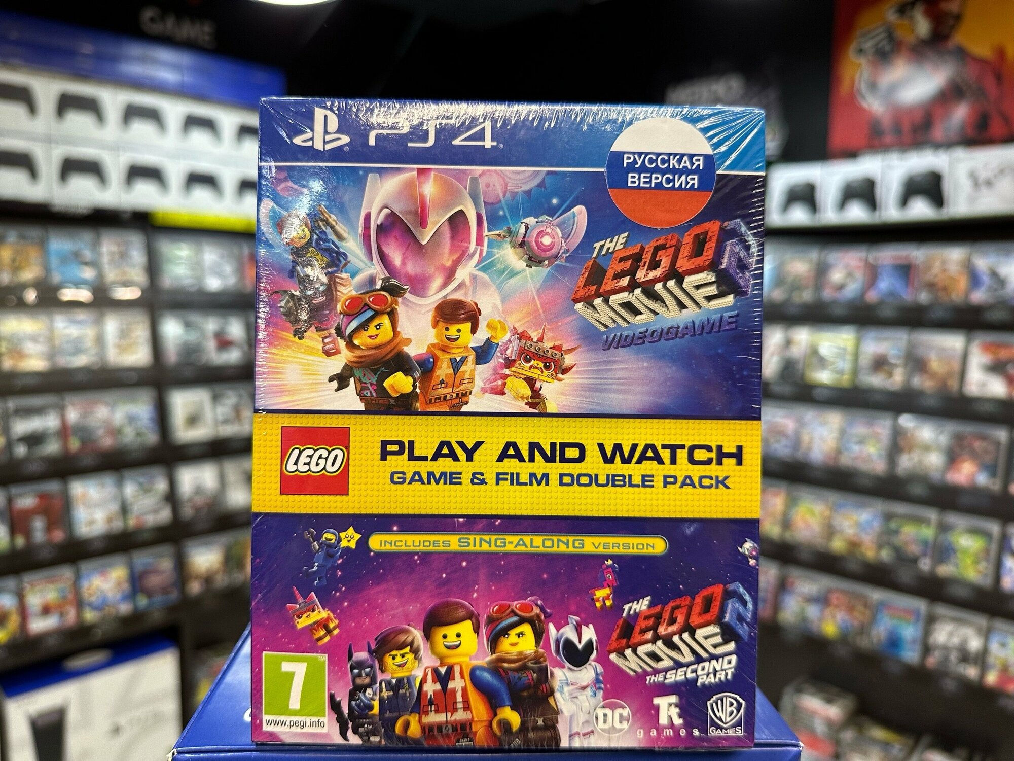 Игра Lego Movie 2 Videogame & Film Double Pack PS4