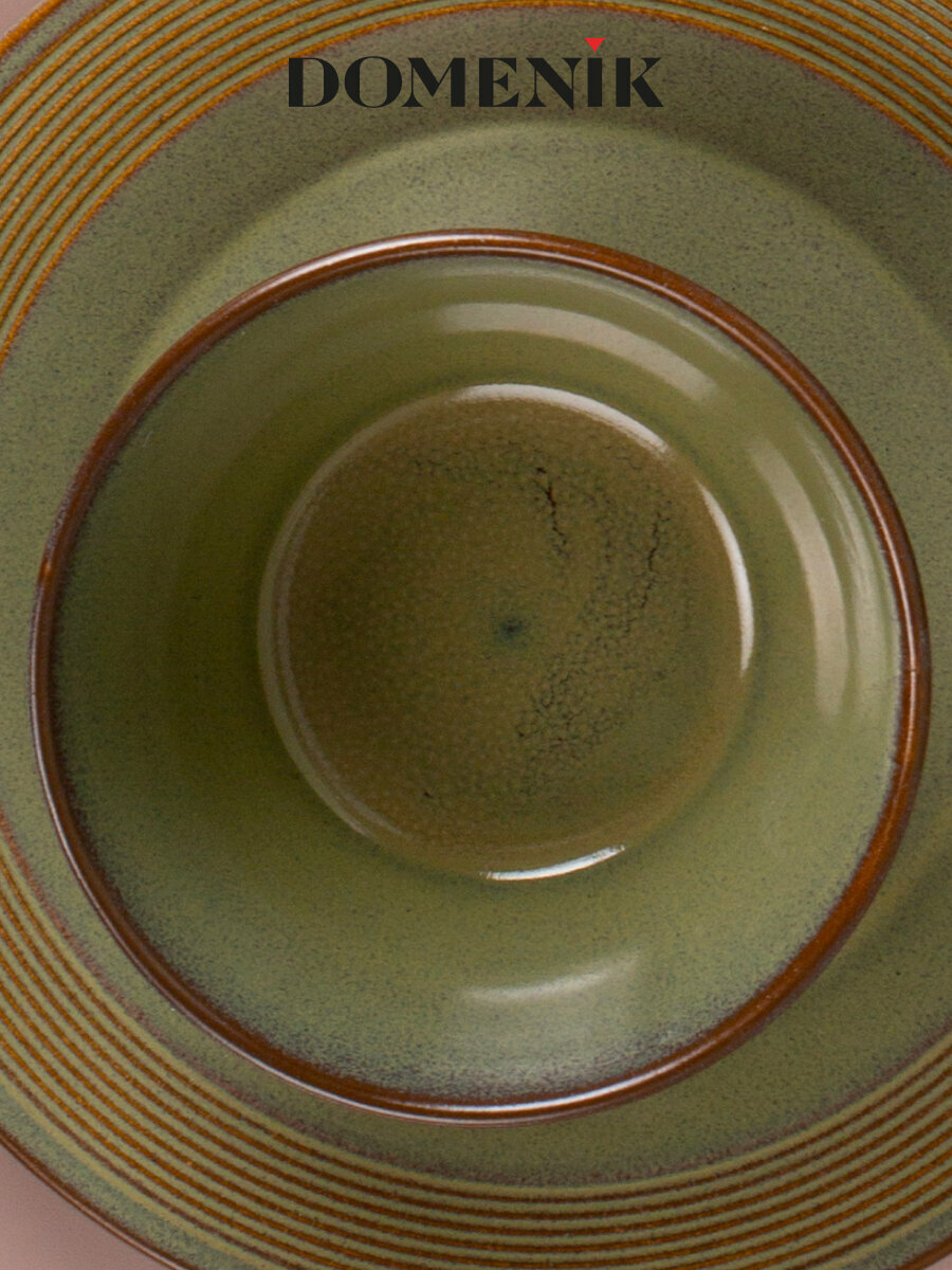 Салатник DOMENIK HELEZONE GREEN 12см 300мл — фото 1