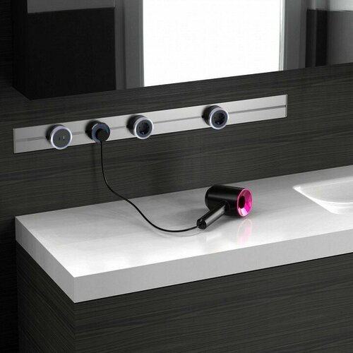 Розетка USB и type C на треке Arte Milano Am-track-sockets 380066TS LEDUSB-Type-C Black 2846₽