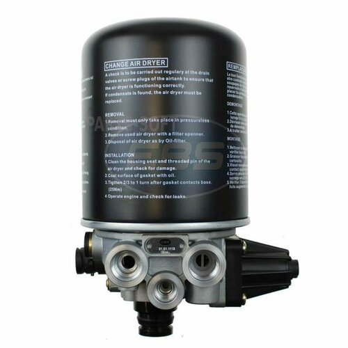 EBS 01011112 Осушитель воздуха MAN TGA 125Bar с подогревом WABCO версия в сборе EBS 12020₽