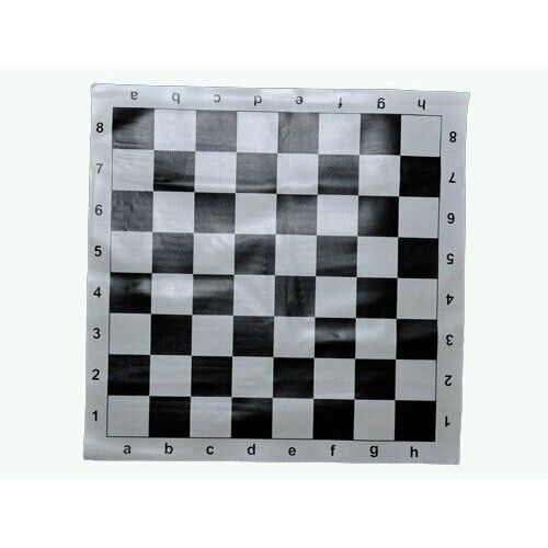 Доска для шахмат, виниловая. Размер 38х38 см. P-3838):