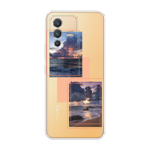 бесцветный, синий, оранжевый