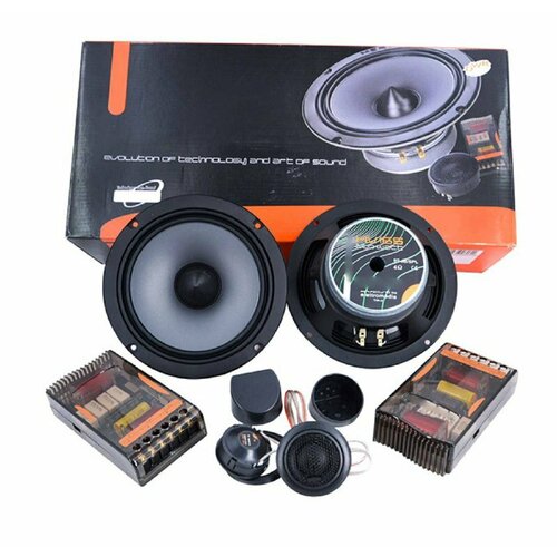 Автомобильные колонки динамики Nertz 165 16см акустика 2-компонентные 6200₽