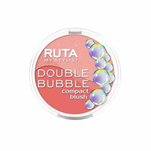 RUTA Компактные румяна двойные DOUBLE BUBBLE 101