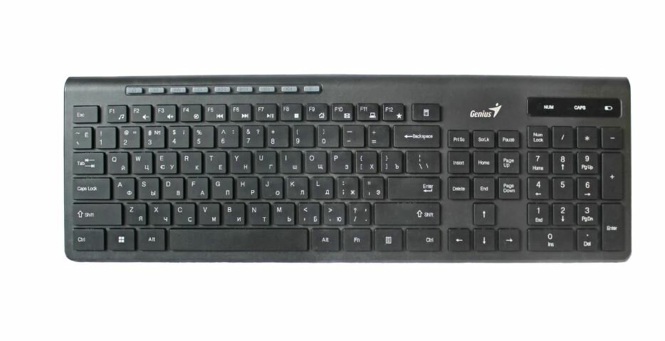Клавиатура Genius SlimStar 7230 wireless черный