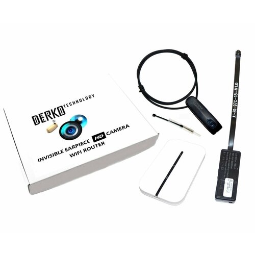Микрокамера и Wi-Fi роутер с гарнитурой Bluetooth и микронаушником Магнит 2 мм 1900000₽