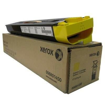 006R01450 Тонер-картридж желтый для XEROX DC 240/250/242/252 WC 7655/7665 (2 тубы по 34000 стр.)