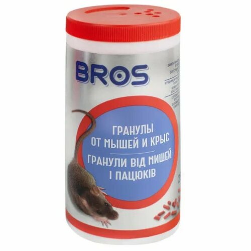 Bros Гранулы (Польша) от мышей и крыс, 500 грамм