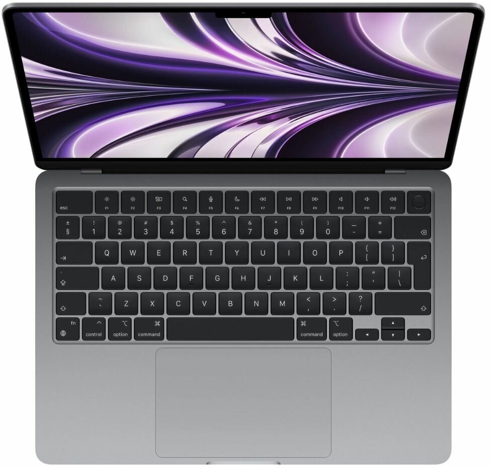 Картинки Ноутбук Apple MacBook Air 13 (2022), M2, 16/256Gb,(MC7U4), Space Gray