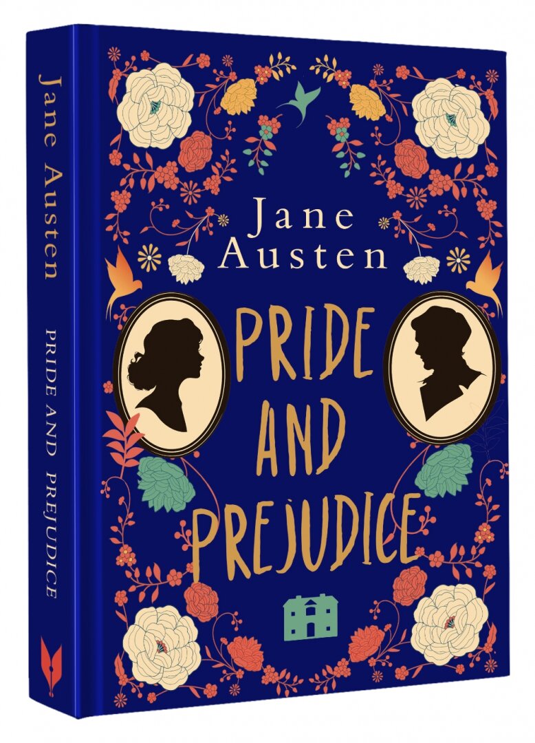 Книга "Pride & prejudice" Джейн Остин, 2020 г, твердый переплет, 384 стр.