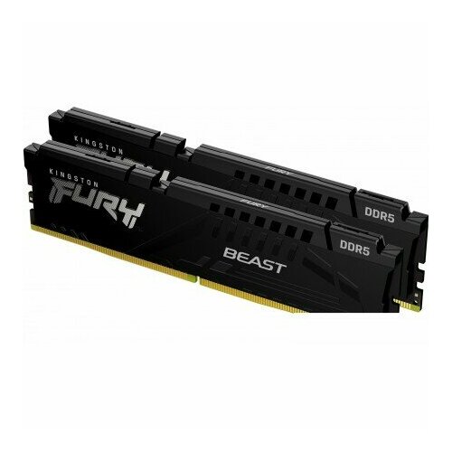 Оперативная память Kingston FURY Beast 2x32ГБ DDR5 6400 МГц KF564C32BBK2-64 35303₽